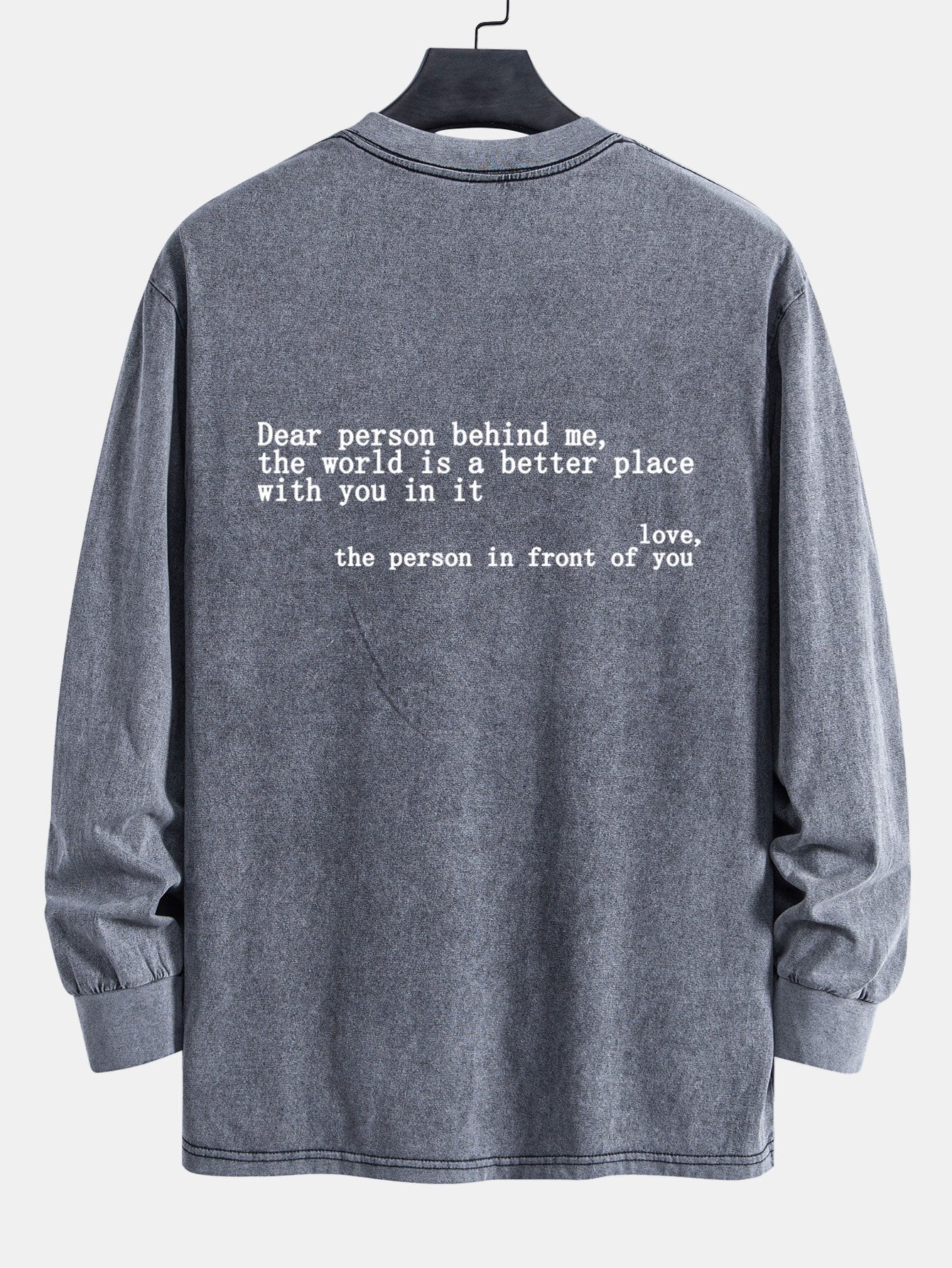 Vance Astor Slogan Print Sweatshirt