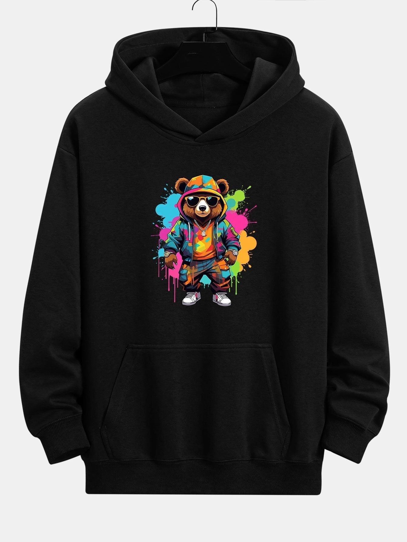 Vance Astor Ink Bear Hoodie
