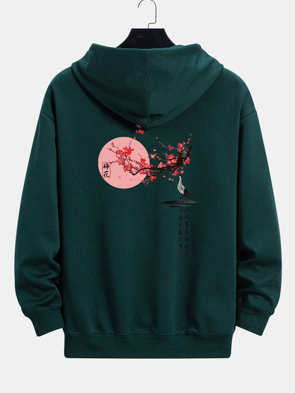Vance Astor Ay Baskılı Hoodie