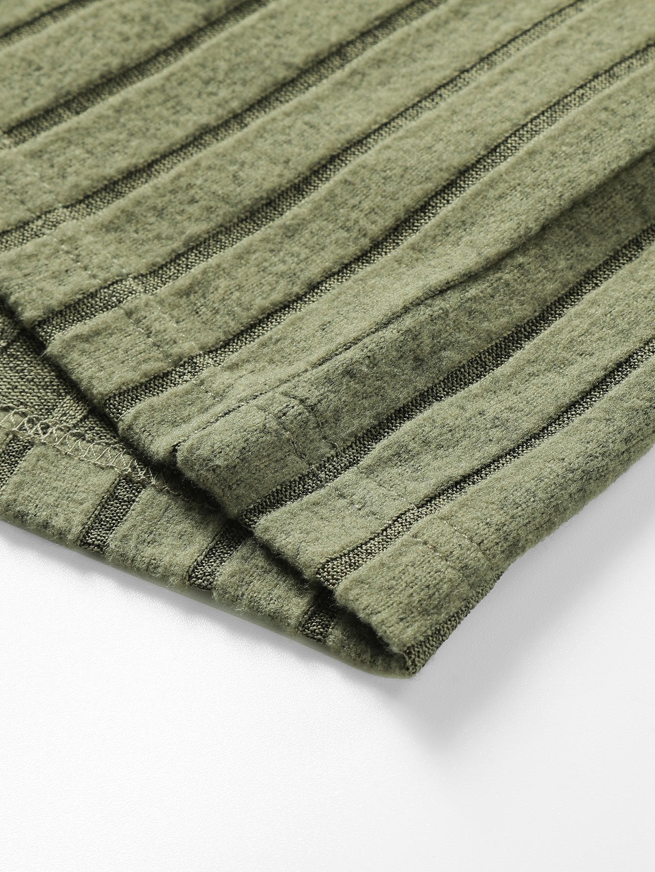 Vance Astor Knit Ribbed Sweatshirt