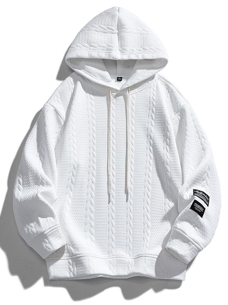 Vance Astor Wheat Jacquard Hoodie