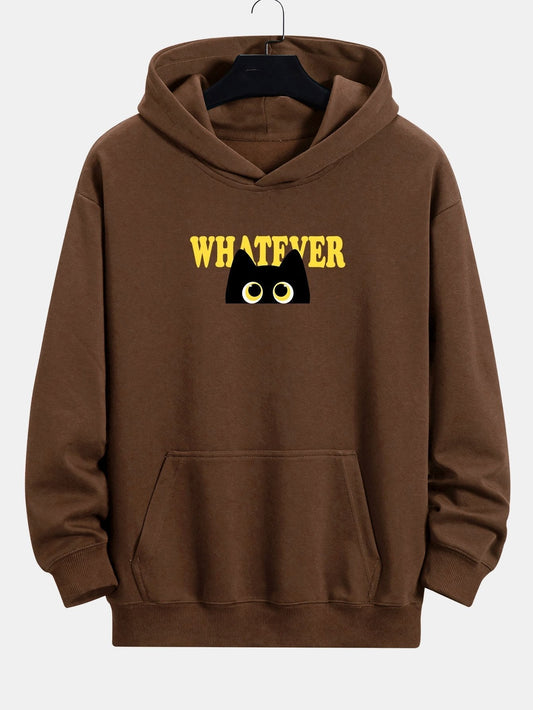Vance Astor Whatever Black Cat Hoodie