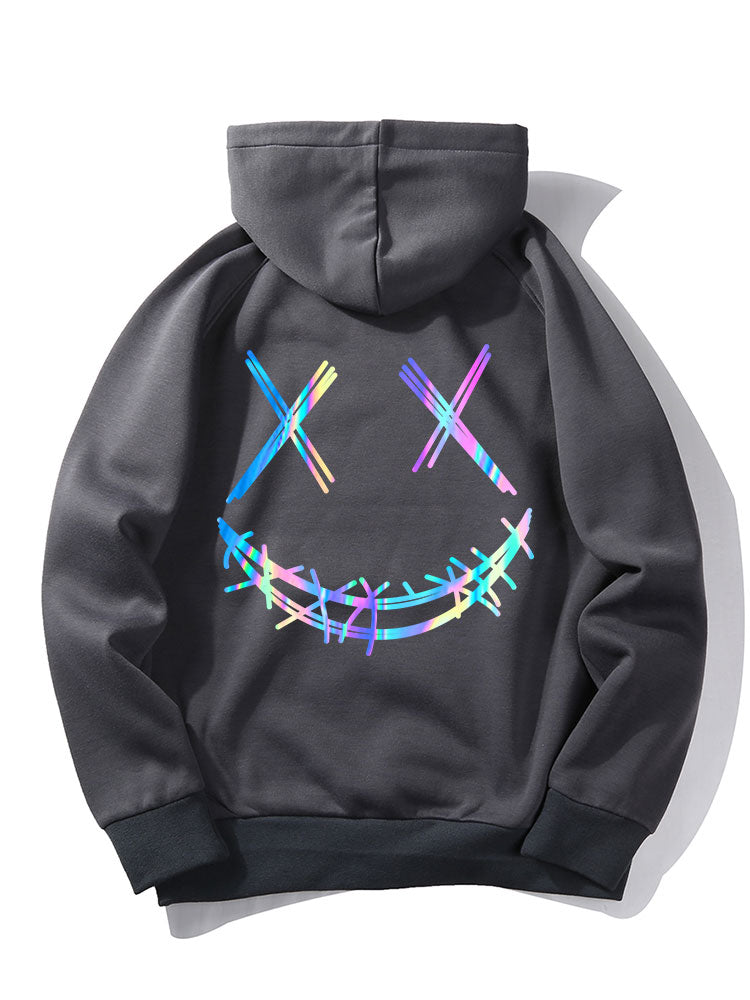Vance Astor Gradient Smiley Hoodie