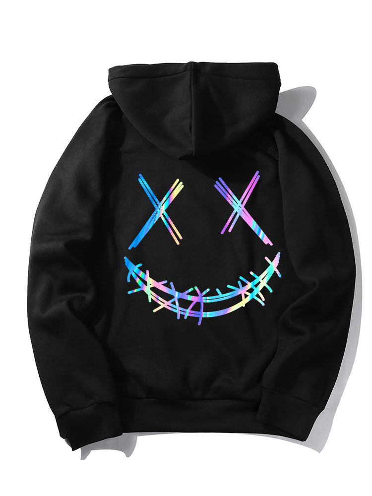 Vance Astor Gradient Smiley Hoodie