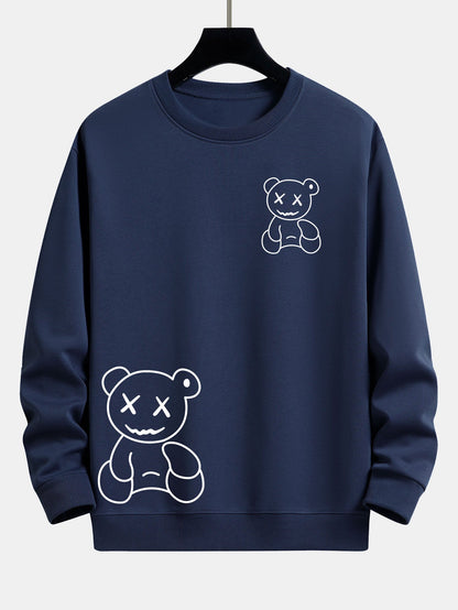 Vance Astor Bear Print Sweatshirt